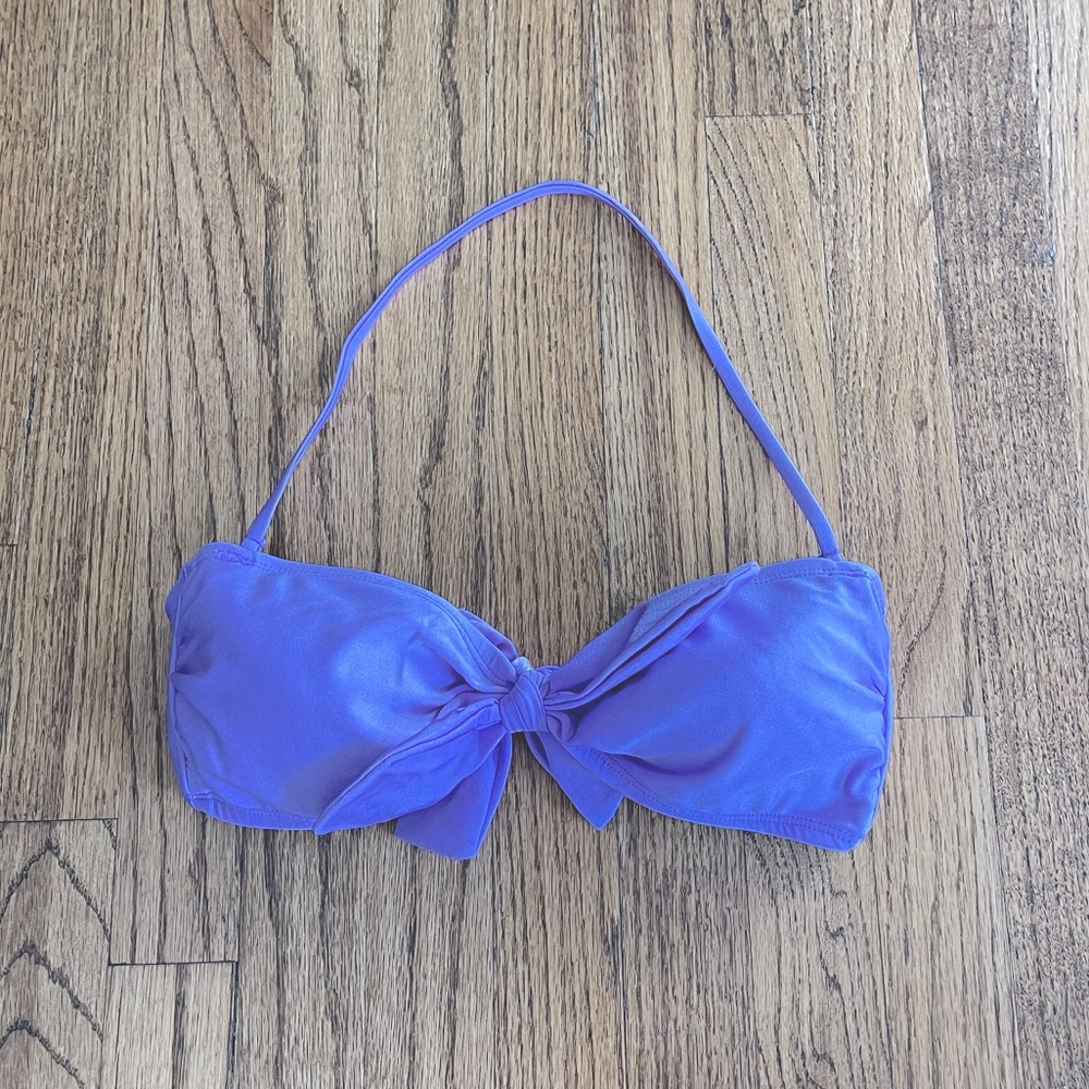 Halter Top Bow Bikini Top